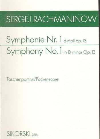 RACHMANINOFF S. - SINFONIA Nº1 - OP.13 (BOLSILLO)
