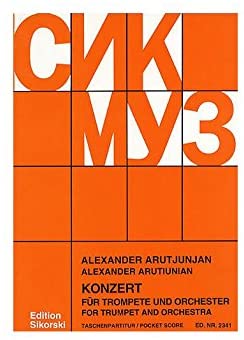 ARUTUNIAN A. - CONCIERTO PARA TROMPETA -(BOLSILLO)