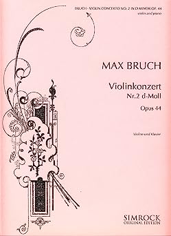 BRUCH M. - CONCIERTO Nº2 RE M - OP.44