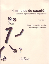 CAPELLINO/ESPLA - 4 MINUTOS DE SAXOFON . LECTURA PRIMERA VISTA 1