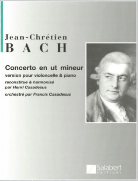 BACH J.C. - CONCIERTO DO MENOR - VIOLONCHELO Y PIANO