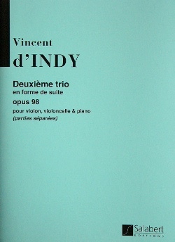 D´INDY V. - TRIO CON PIANO Nº 2 - OP.98