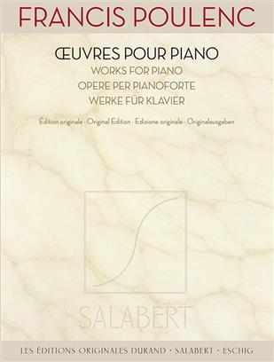 POULENC F. - OBRAS PARA PIANO