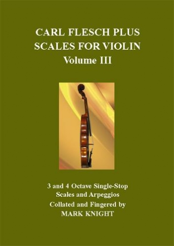 KNIGHT M. - CARL FLESCH PLUS ESCALAS VIOLIN V.3