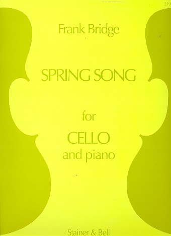 BRIDGE F. - SPRING SONG - VIOLONCHELO Y PIANO