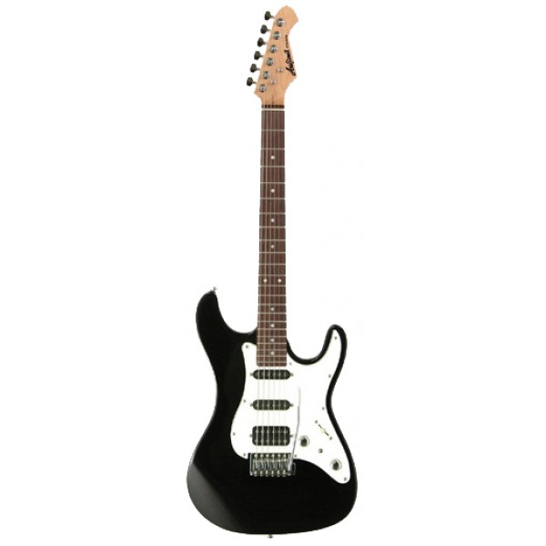 GUITARRA ELECTRICA - ARIA STRATOCASTER NEGRA STG-004