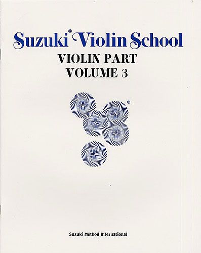 SUZUKI S. - ESCUELA DE VIOLIN V.3 - EDICION ANTIGUA