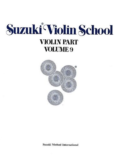 SUZUKI S. - ESCUELA DE VIOLIN V.9 -EDICION ANTIGUA