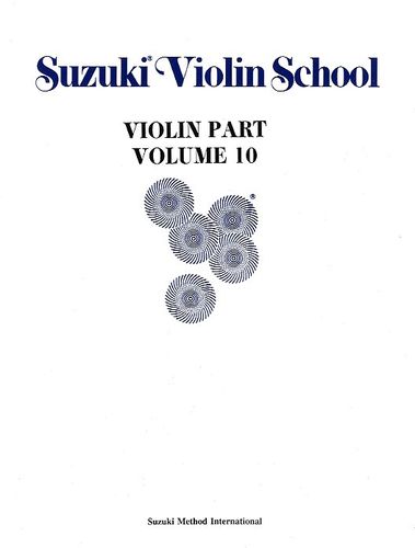 SUZUKI S. - ESCUELA DE VIOLIN V.10