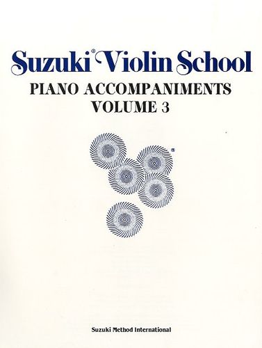 SUZUKI S. - ESCUELA DE VIOLIN V.3 (AC) -