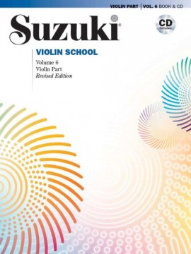 SUZUKI S. - ESCUELA DE VIOLIN V.6 LIBRO+CD - INTERNATIONAL