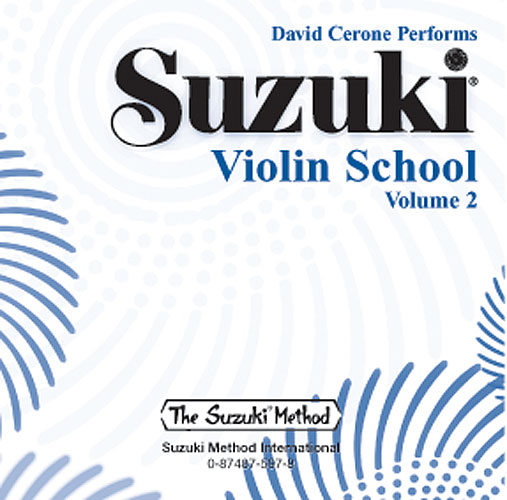SUZUKI S. - ESCUELA DE VIOLIN V.2 ( SOLO CD) -
