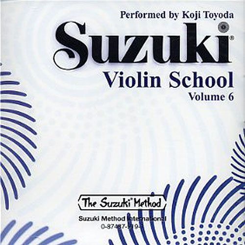SUZUKI S. - ESCUELA DE VIOLIN V.6 (SOLO CD) -