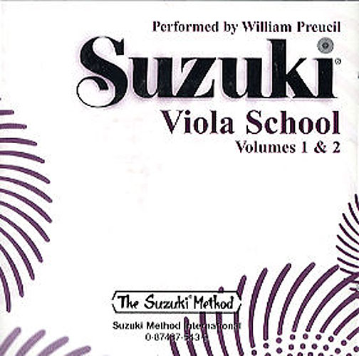 SUZUKI S. - ESCUELA DE VIOLA V.1/2 ( SOLO CD) -