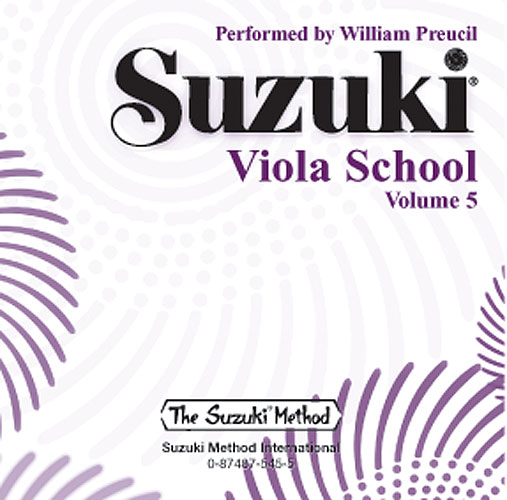 SUZUKI S. - ESCUELA DE VIOLA V.5 ( SOLO CD) -