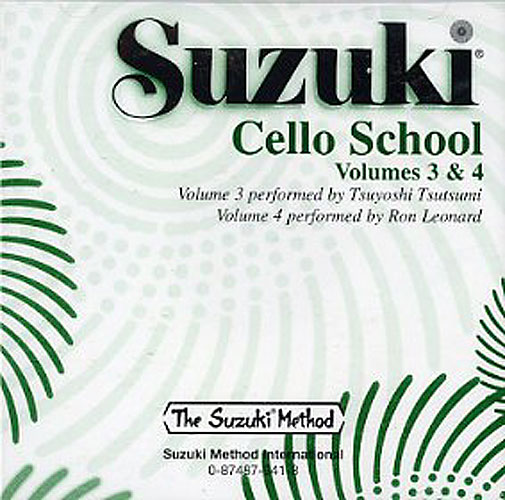 SUZUKI S. - ESCUELA DE CELLO V.3/4 ( SOLO CD) -
