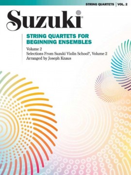 SUZUKI S. - STRING QUARTETS BEGINNING ENSEMBLES V.2 -