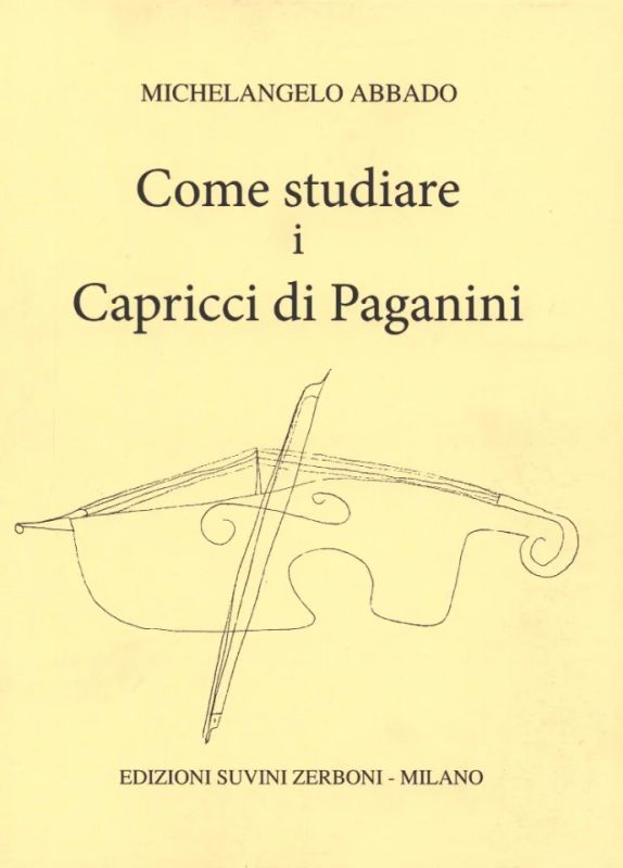 ABBADO M. - COMO ESTUDIAR LOS CAPRICHOS DE PAGANINI -
