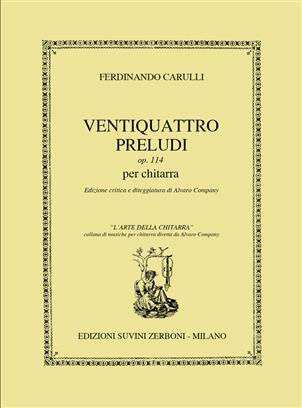 CARULLI F. - PRELUDIOS (24) - OP.114