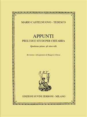 CASTELNUOVO TEDESCO M. - APPUNTI V.1 -