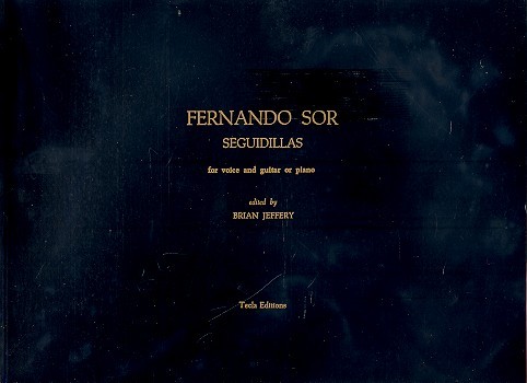 SOR F. - SEGUIDILLAS  -CANTO Y GUITARRA -