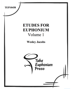 JACOBS W. - ETUDES FOR EUPHONIUM V.1