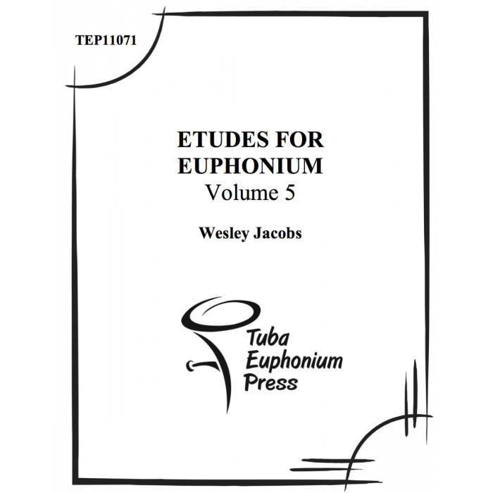 JACOBS W. - ETUDES FOR EUPHONIUM V.5
