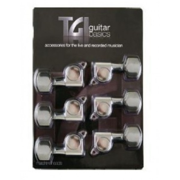 CLAVIJERO GUITARRA ELÉCTRICA 6 EN LÍNEA TGI