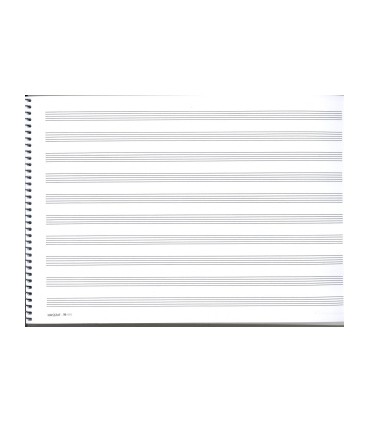 BLOCK -  ( ESPIRAL) GRANDE 10 PAUTAS APAISADO  (2610)