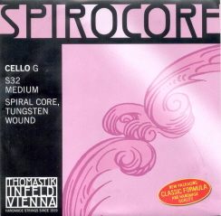 CUERDA VIOLONCHELO - THOMASTIK SPIROCORE TUNGSTENO 3º SOL(G) 4/4