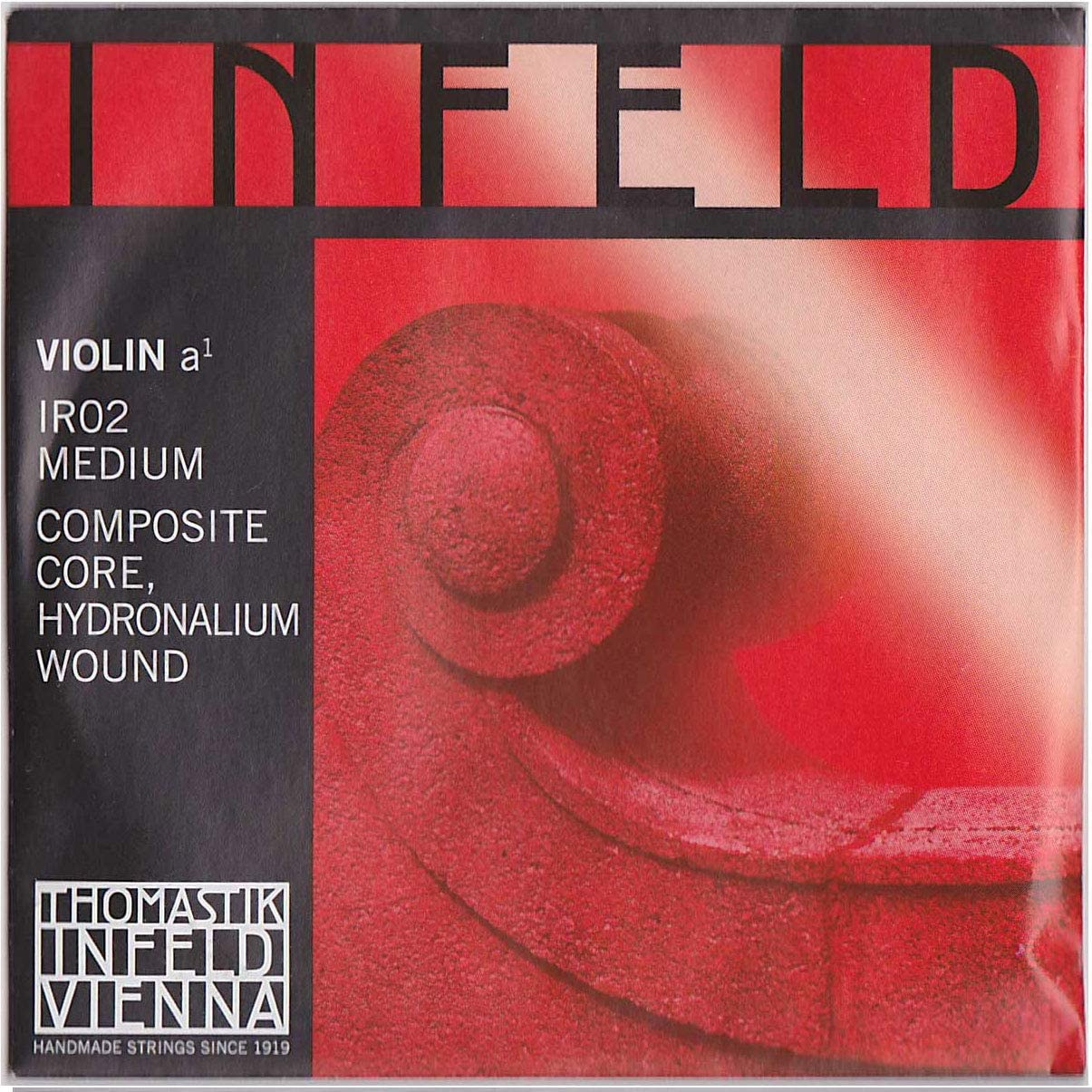 CUERDA VIOLIN - THOMASTIK INFELD ROJA 2º A-LA MEDIA SINTETICA-HYDRONALIUM