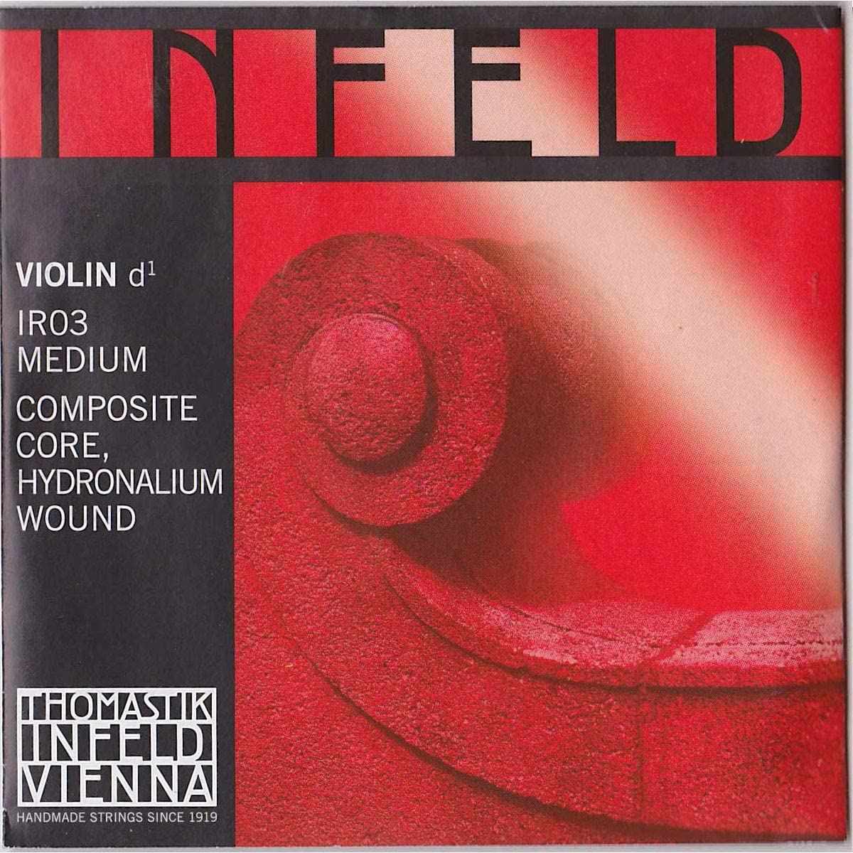 CUERDA VIOLIN - THOMASTIK INFELD ROJA 3º D-RE MEDIA SINTETICA-HYDRONALIUM