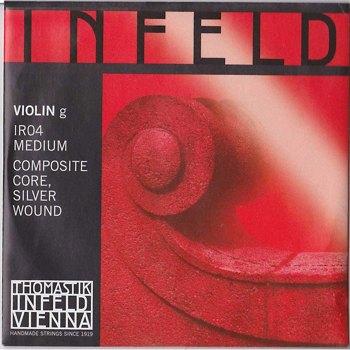 CUERDA VIOLIN - THOMASTIK INFELD ROJA 4º G-SOL MEDIA PLATA