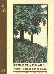 MONTSALVATGE X. - QUATRE DIALEGS AMB EL PIANO