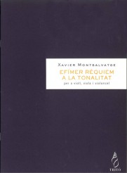 MONTSALVATGE X. - TRIO EFIMER REQUIEM A LA TONALIDAT