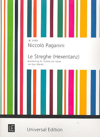 PAGANINI N. - LA STREGHE - OP.8 HEXENTANZ