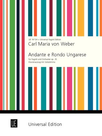 WEBER C.M. - ANDANTE Y RONDO HUNGARO OP.35