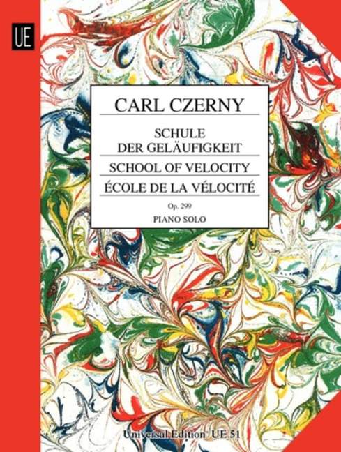 CZERNY C. - ESCUELA DE LA VELOCIDAD - OP.299