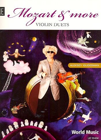 IGUDESMAN A. - MOZART AND MORE  +CD 2 VIOLINES