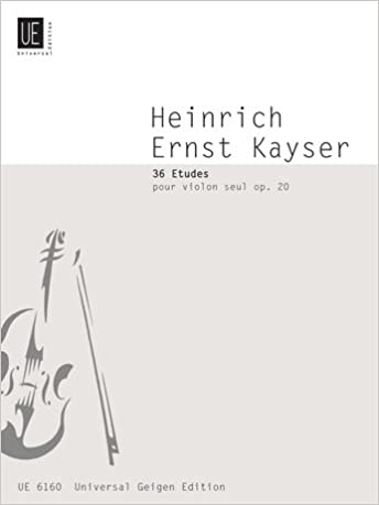 KAYSER H.E. - ESTUDIOS (36) (V) - OP.20