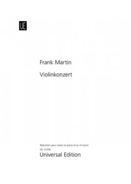 MARTIN F. - CONCIERTO - VIOLIN Y PIANO -