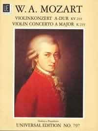 MOZART W.A. - CONCIERTO Nº5 LA M - KV.219