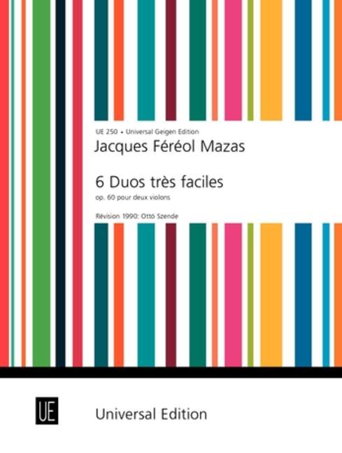 MAZAS J.F. - DUOS MUY FACILES (6) - OP.60