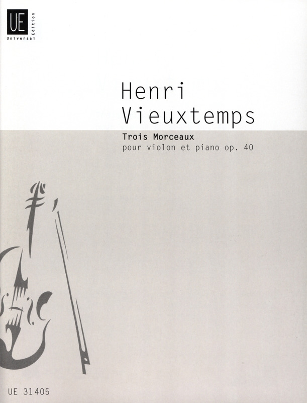 VIEUXTEMPS H. - PIEZAS (TROIS MORCEAUX) VP