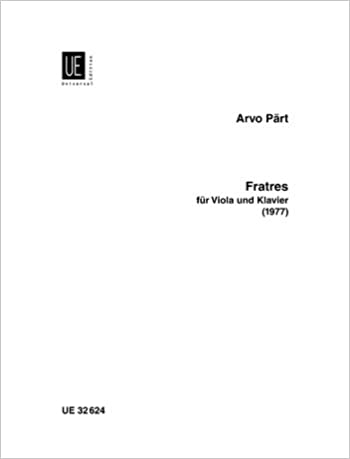 PART A. - FRATRES VIOLA Y PIANO