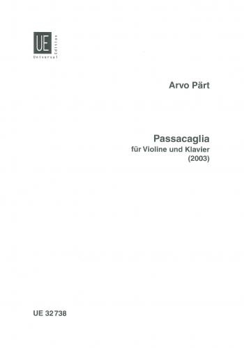 PART A. - PASSACAGLIA
