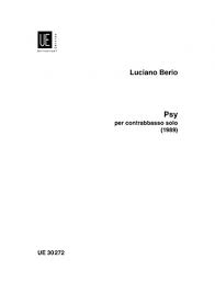 BERIO L. - PSY - CONTRABAJO SOLO