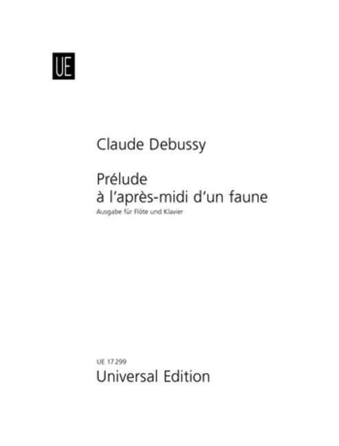 DEBUSSY C. - PRELUDIO DE LA SIESTA DE UN FAUNO -