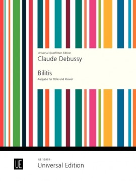 DEBUSSY C. - BILITITS -FLAUTA Y PIANO