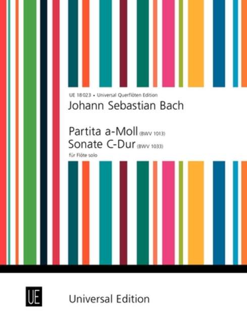 BACH J.S. - PARTITA LA m Y SONATA DO M (FL) - BWV.1013/1033
